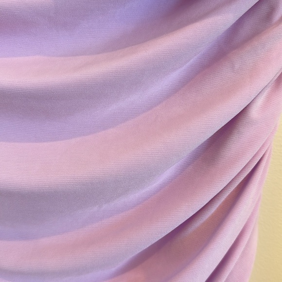 Club L London LILAC MATERNITY RUCHED Dress - Picture 2 of 6